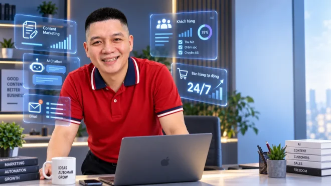 Minh hoạ AI về người kiểm duyệt đầu ra của quy trình hỗ trợ bởi AI