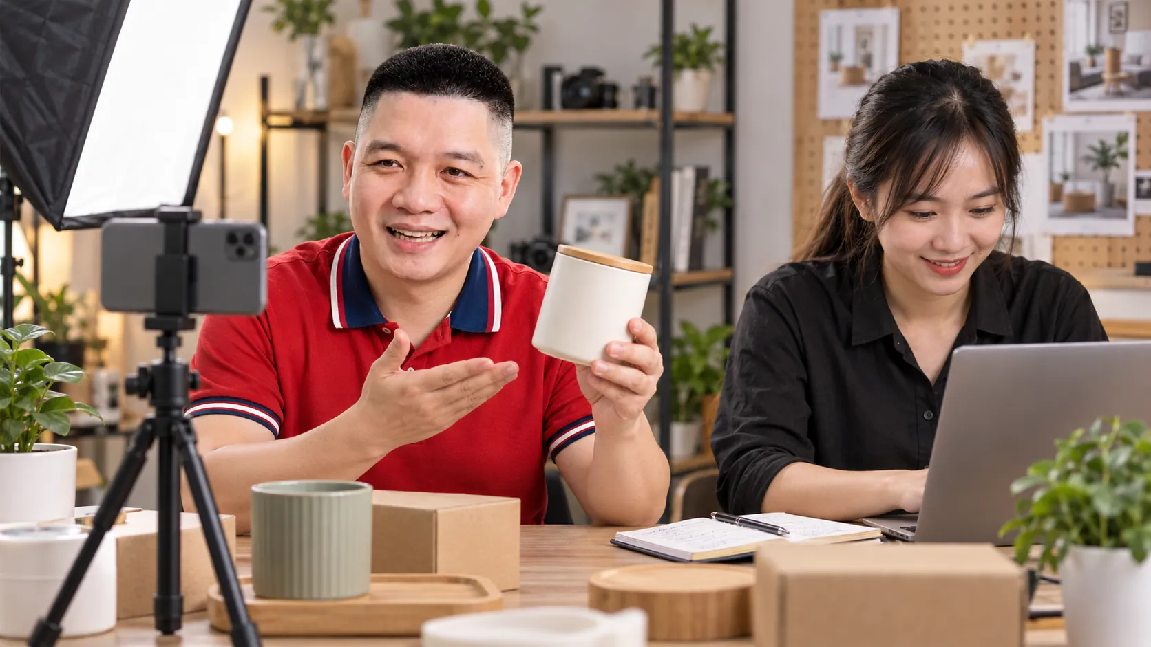 Ảnh minh họa AI: anh Hoàn xây dựng nội dung đều đặn.